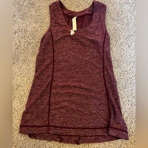 purple lululemon tank